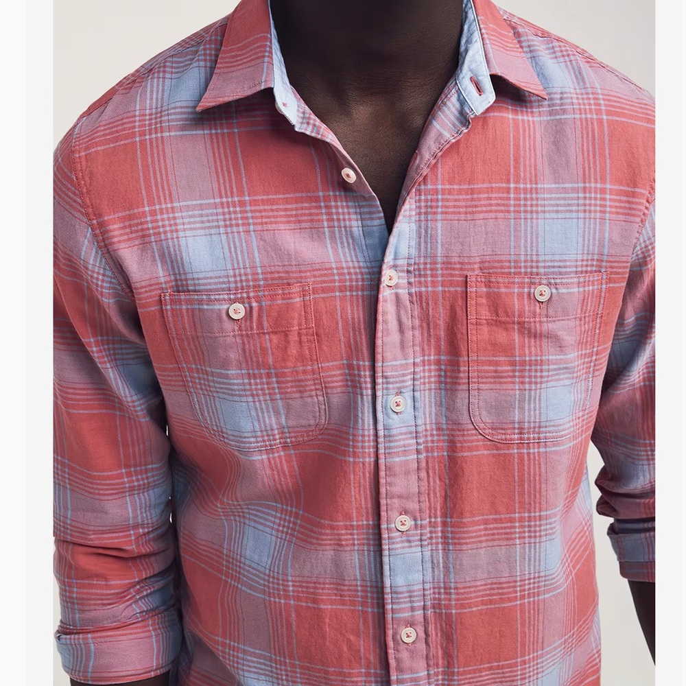 Faherty cotton twill Topanga  mens XS